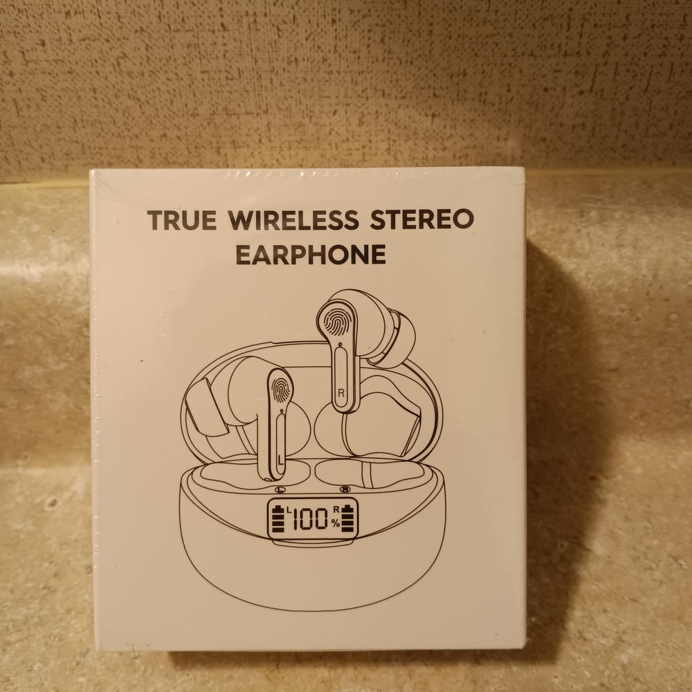 True Wireless Stereo Earphones - Black